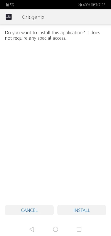 Screenshot Of Cricgenix