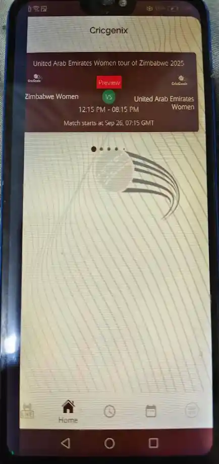 Screenshot Of Cricgenix Download